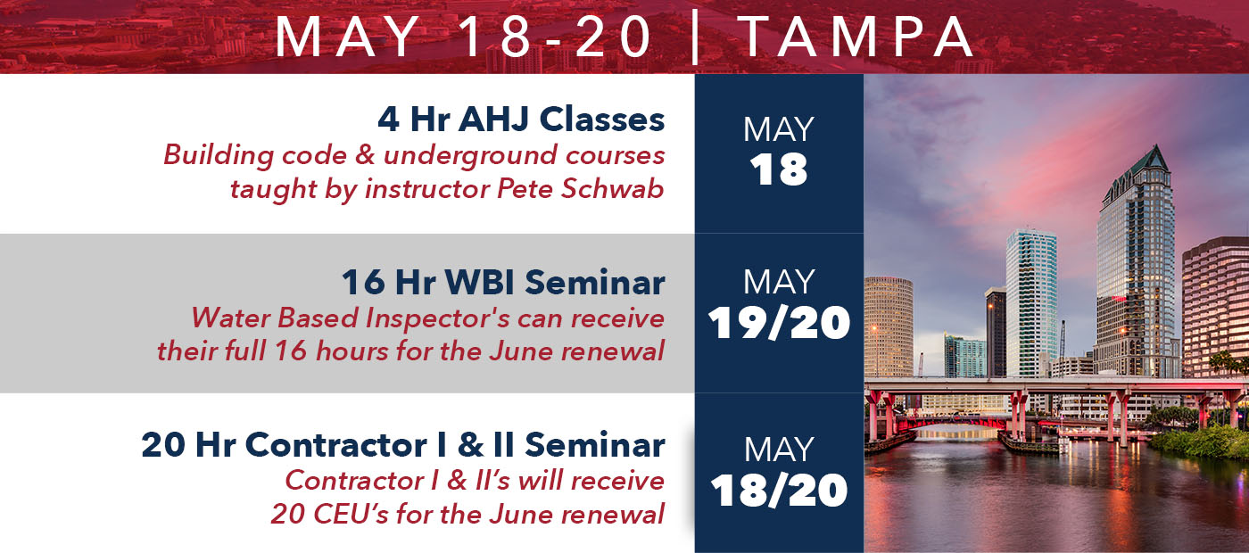 Featured image for “Tampa CEU Conference – May 18-20”